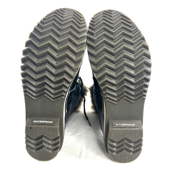 Sorel Tofino II Women Size 7.5 Charcoal Gray Canvas Boot Winter Snow LL3654010 - Picture 8 of 8